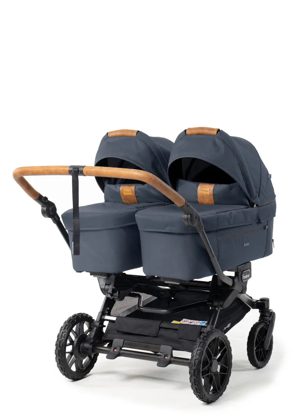 Emmaljunga Zwillingswagen-Set 'Double SENTO FLAT+' Outdoor