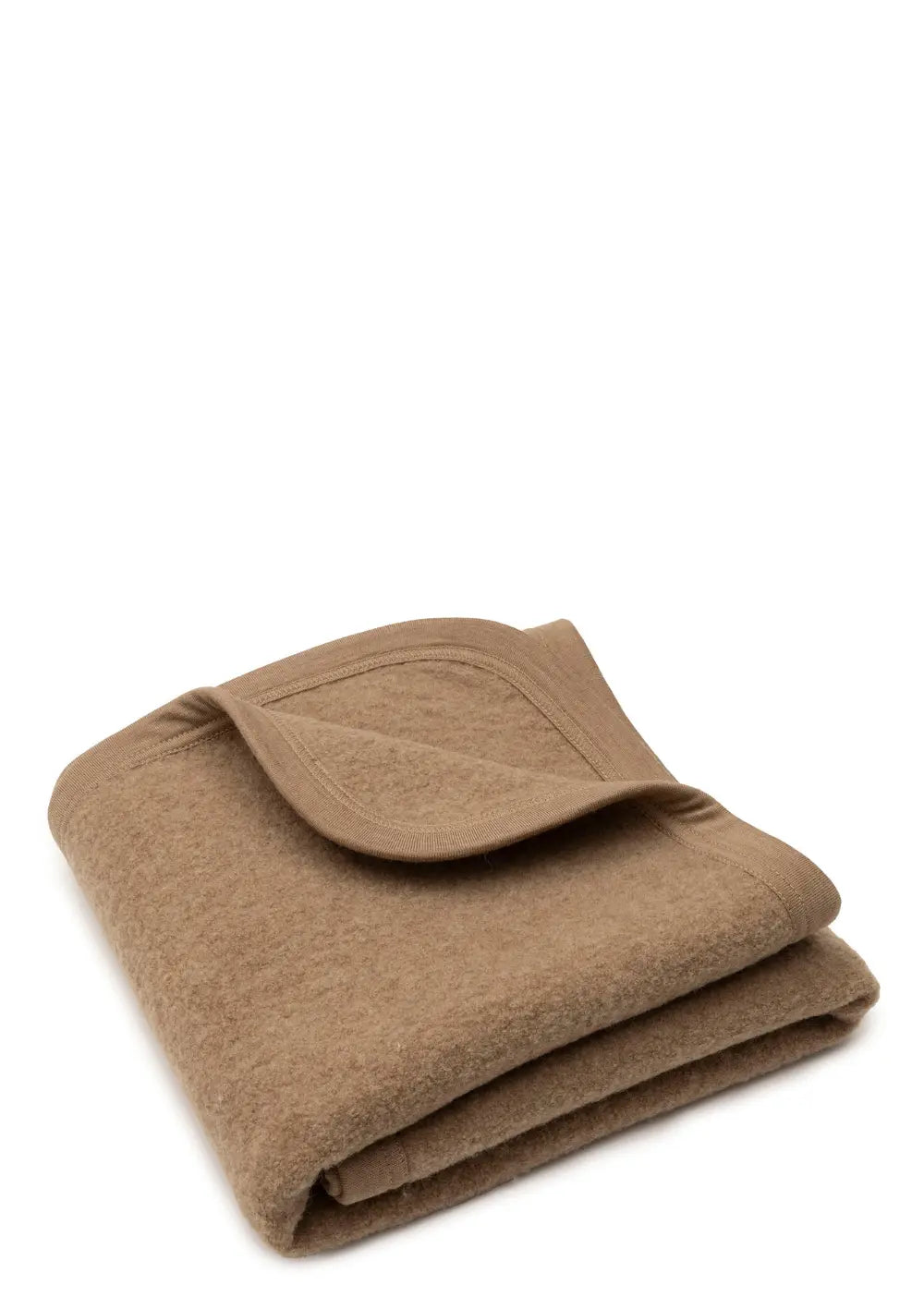 Jollein Merino Decke Wiege Dark Hazel 100 x 75 cm