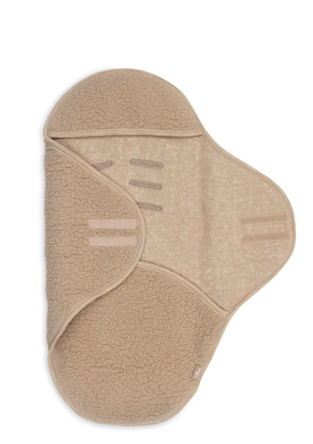 Jollein Merino Einschlagdecke für Babyschale 'Sherpa' Natural