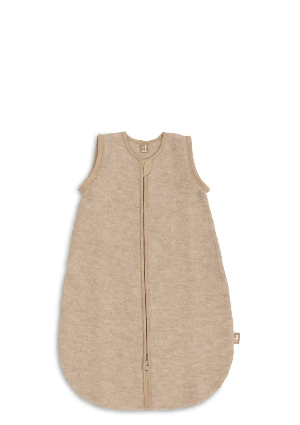 Jollein Merino Baby Schlafsack mit abnehmbaren Ärmeln TOG 2,0-2,5 Natural
