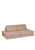 Mini Spielsofa Cord Karamell Beige