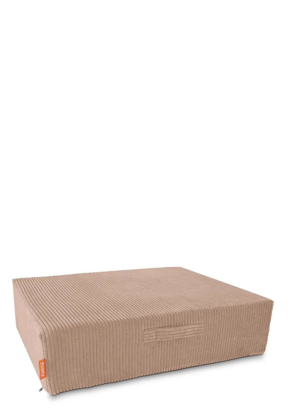 Funzy Hüpfpolster Cord Karamell Beige