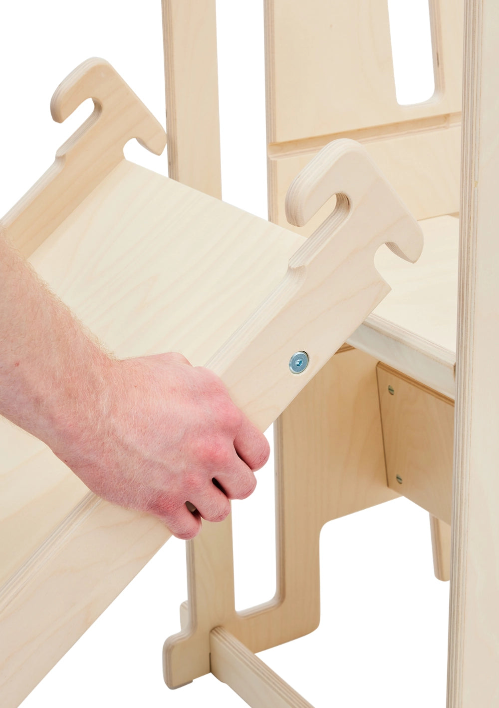 Tuki Rutsche mit Maltafel für Lernturm