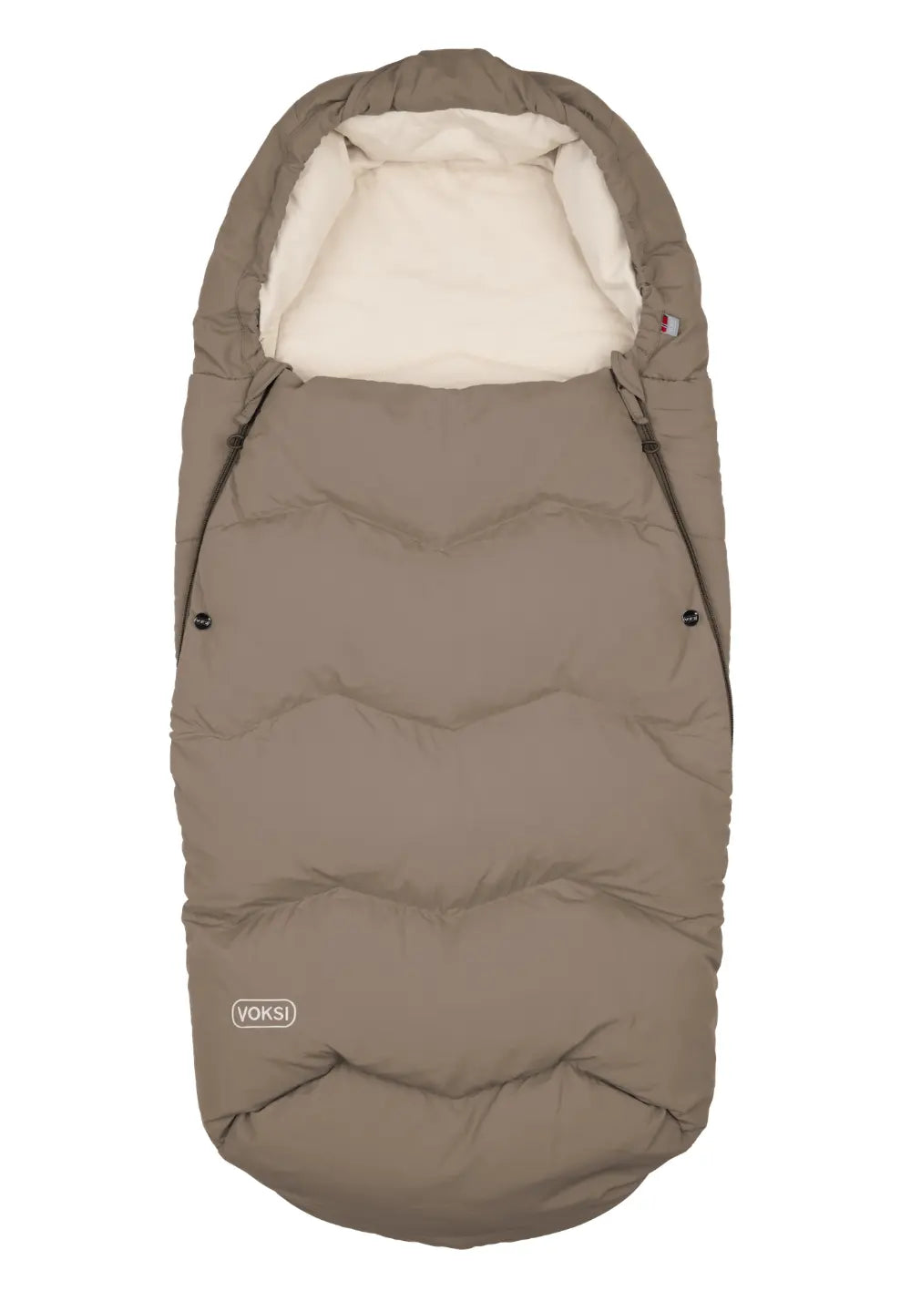 Voksi Fußsack 'Explorer' Walnut Solid