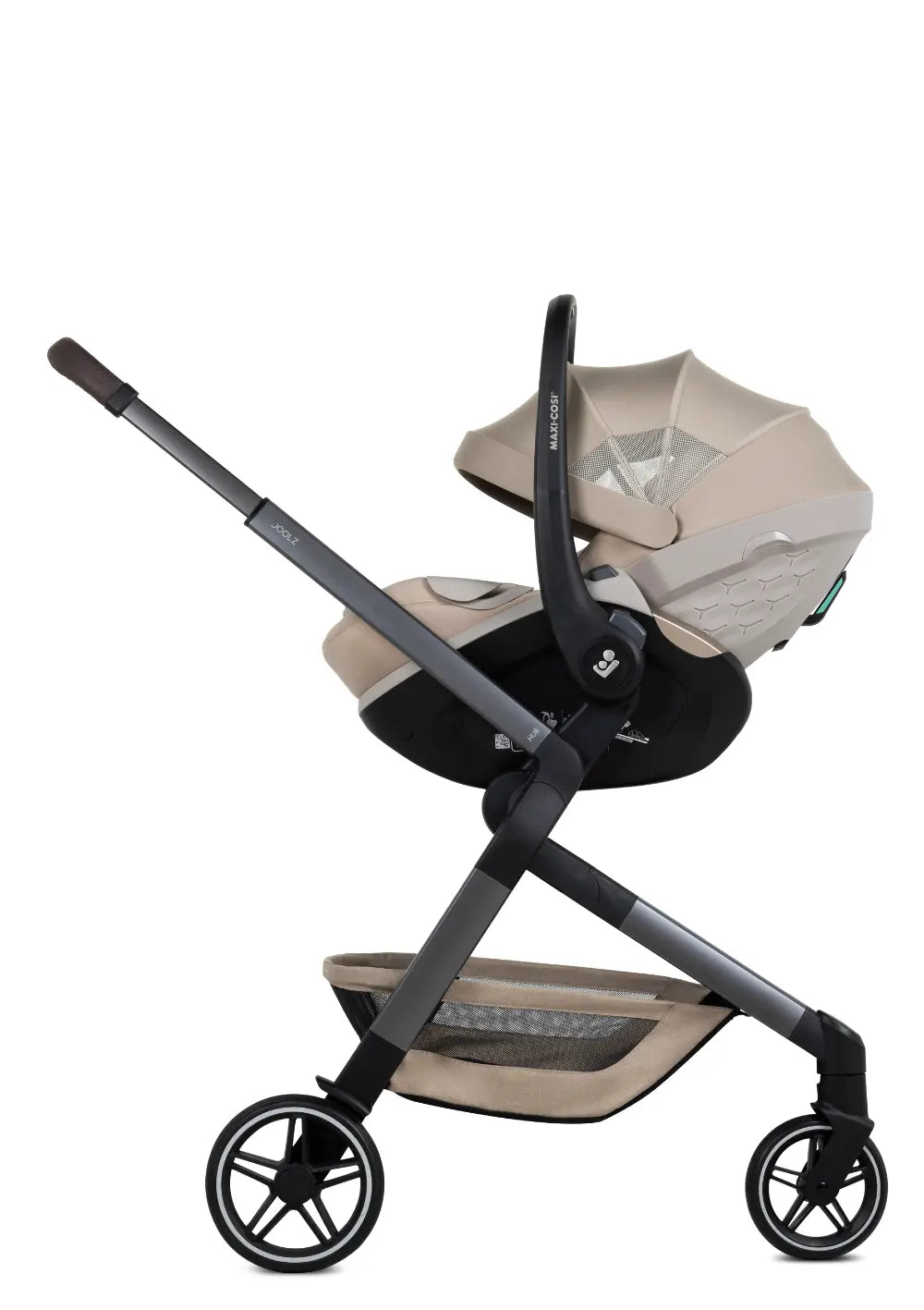 Joolz x Maxi-Cosi Babyschale 'Pebble Slide Pro' Sandy Taupe