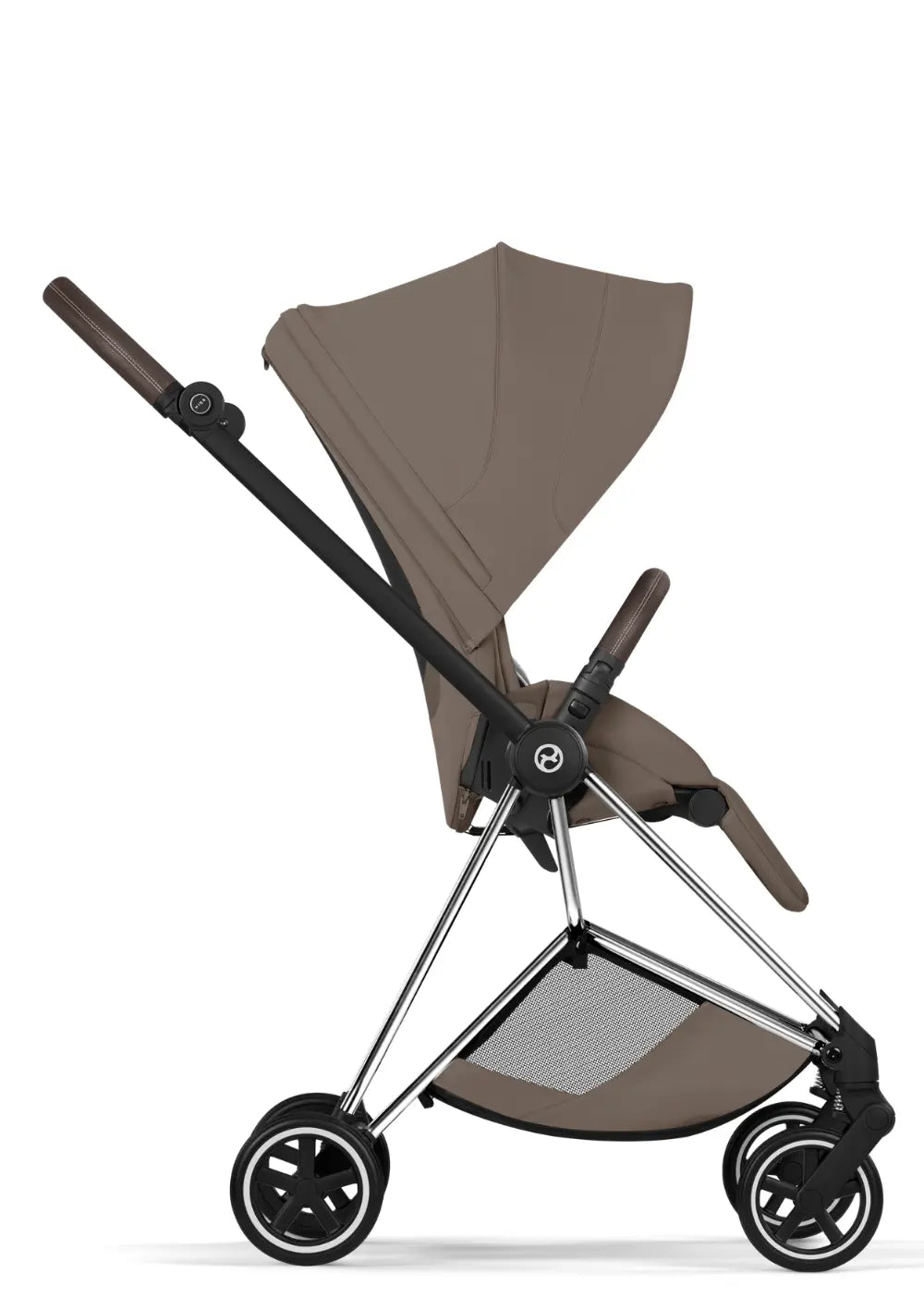 Cybex Kinderwagen-Set 'Mios' Coconut Brown / Matt Black Frame