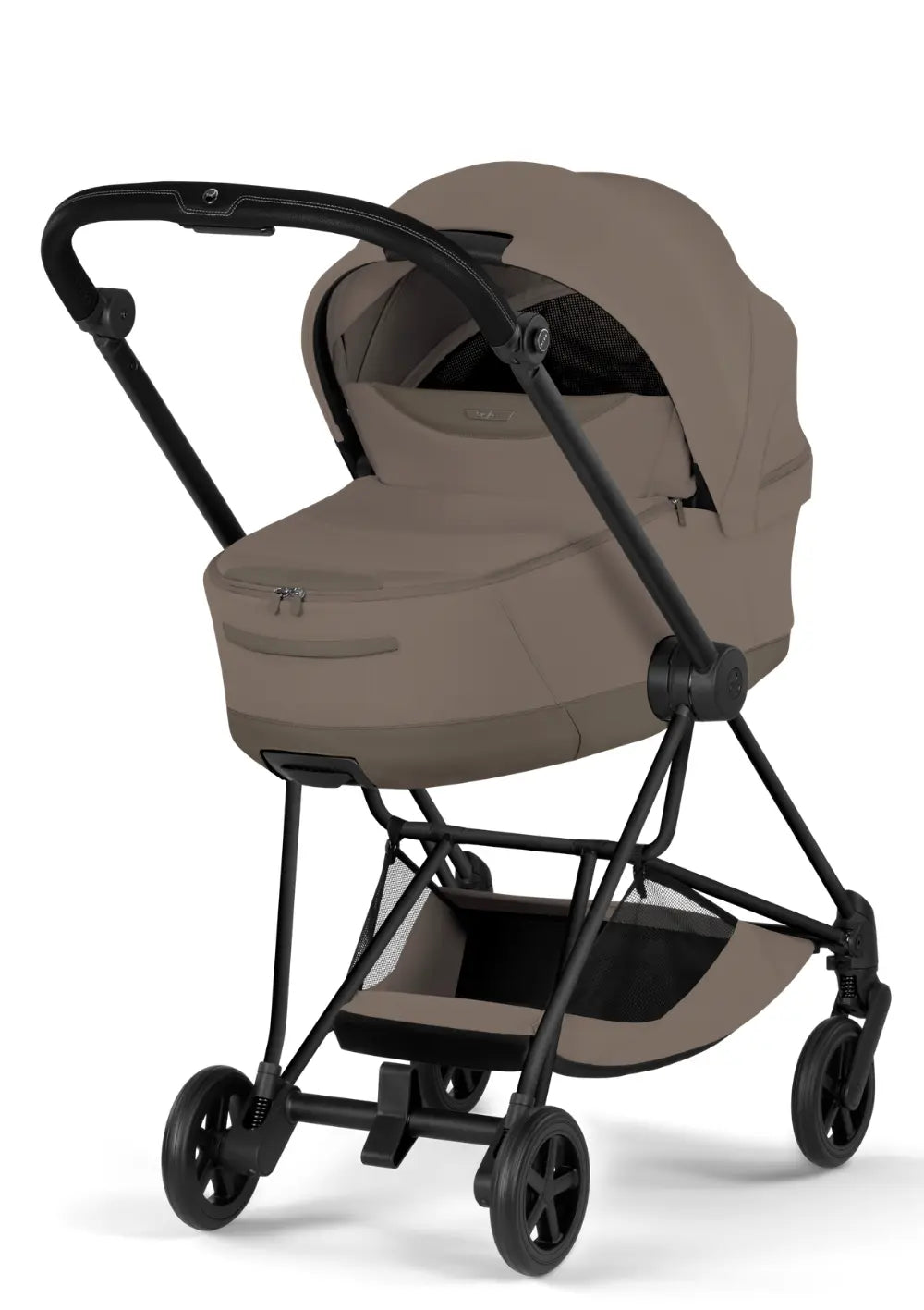 Cybex Kinderwagen-Set 'Mios' Coconut Brown / Matt Black Frame
