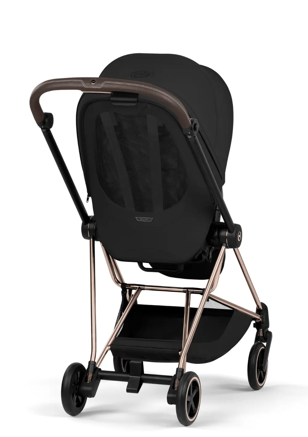 Cybex Kinderwagen-Set 'Mios' Sepia Black / Roségold Frame
