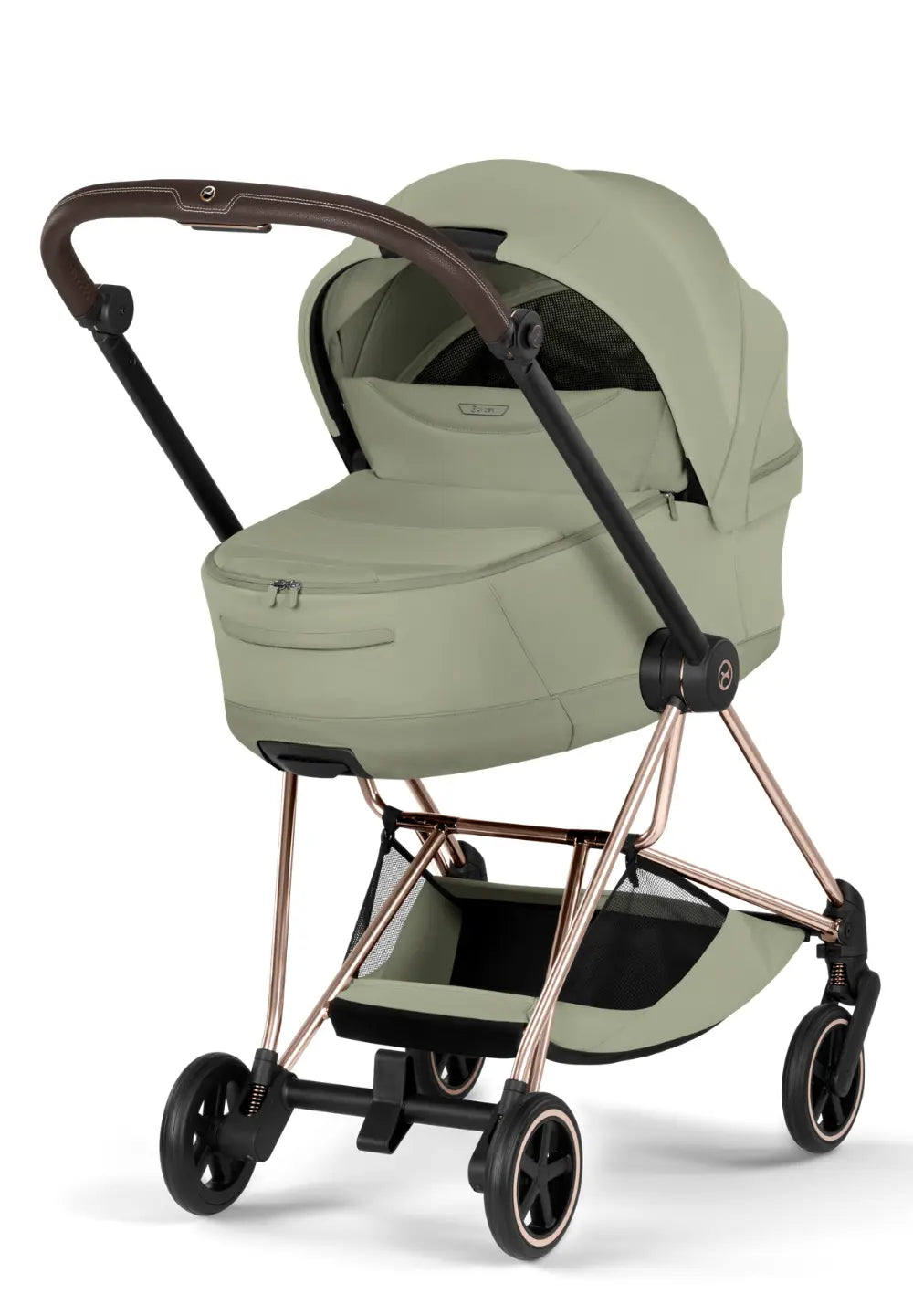 Cybex Kinderwagen-Set 'Mios' Sage Green / Roségold Frame