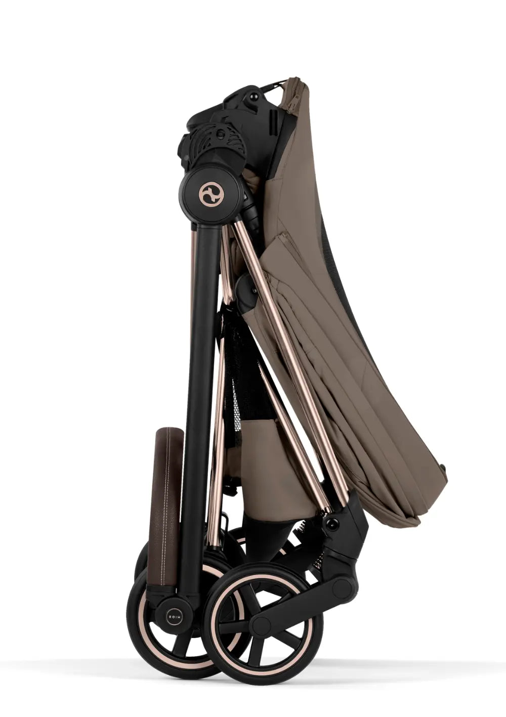 Cybex Kinderwagen-Set 'Mios' Coconut Brown / Roségold Frame