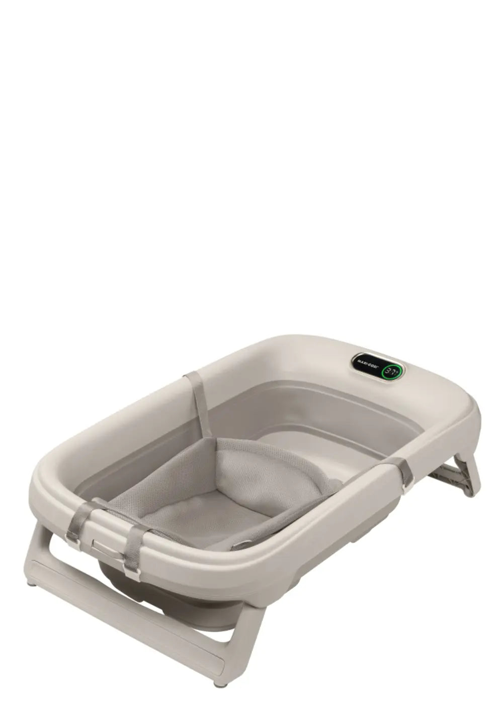 faltbare Badewanne 'Indigo Plus' inkl. Mesh-Einhang für Neugeborene Elegance Beige