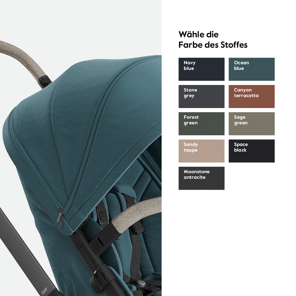 Joolz Day5 Style It Yourself - Wähle die Farbe des Stoffes