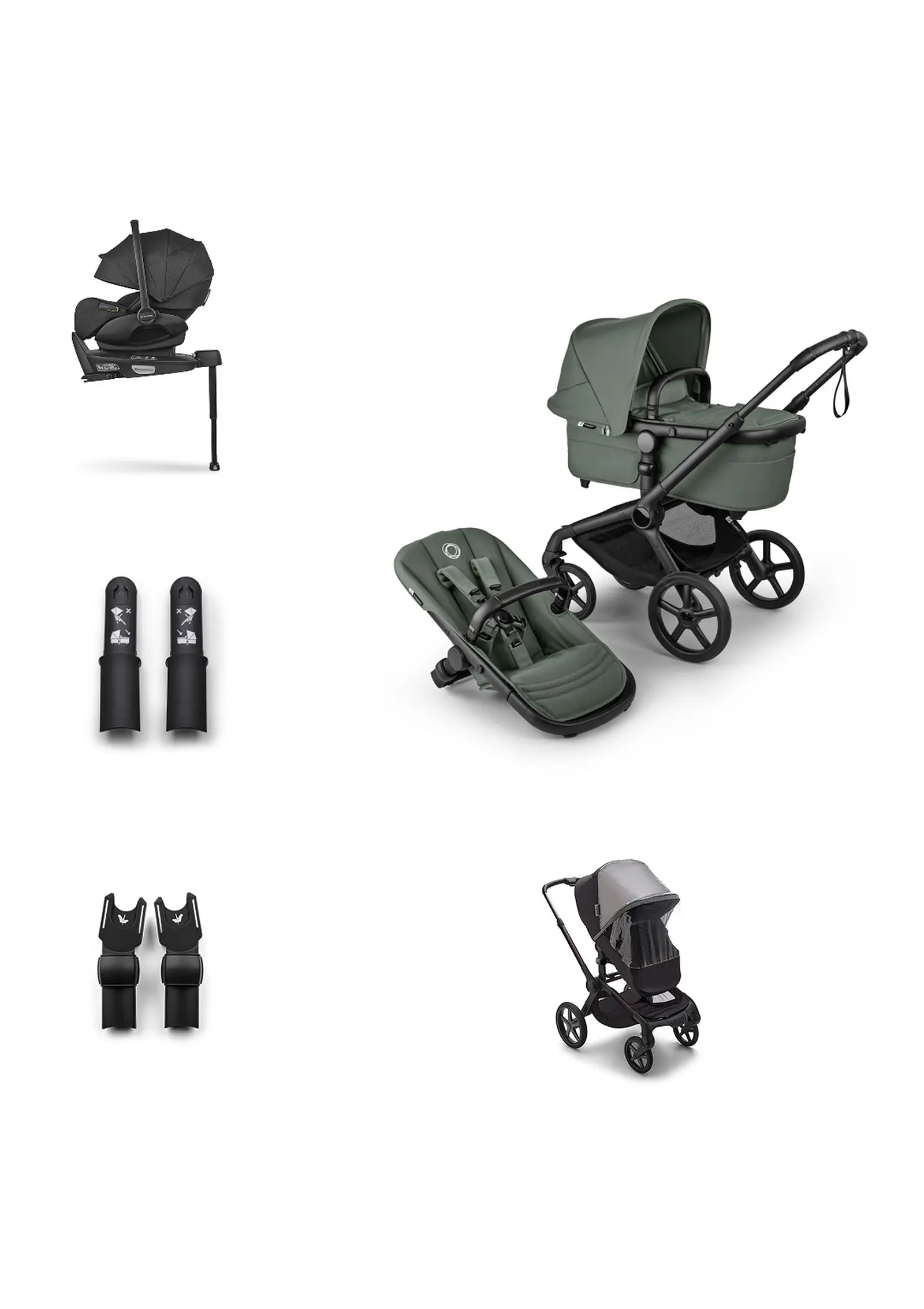 'Fox 5 Renew' Bundle – 3-in-1 Kinderwagen-Set