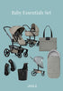 Baby Essentials Kinderwagen-Set 'Day5' Sage Green