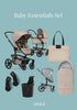 Baby Essentials Kinderwagen-Set 'Day5' Sandy Taupe