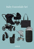 Baby Essentials Kinderwagen-Set 'Day5' Space black
