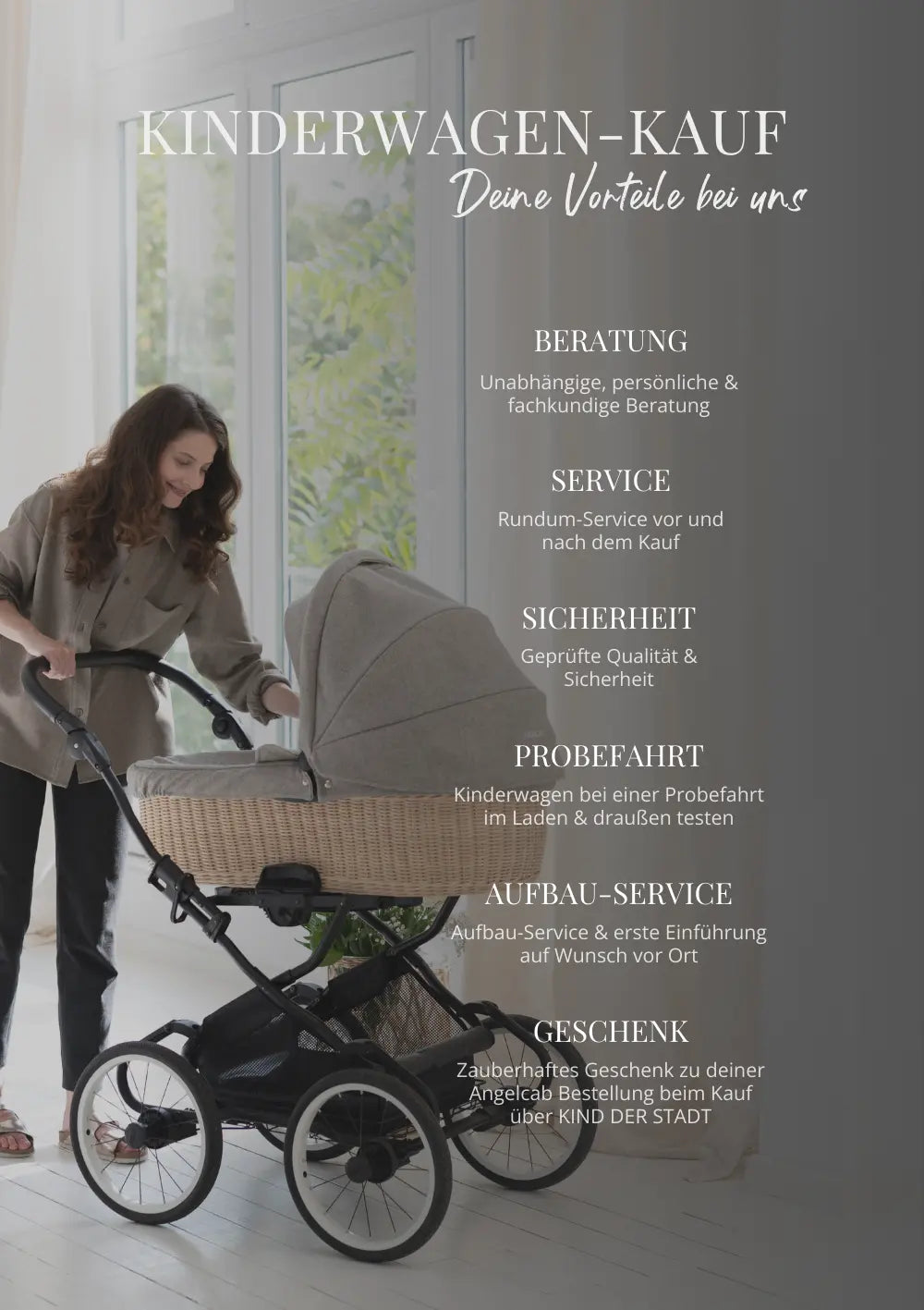 Angelcab Kinderwagen kaufen bei KIND DER STADT – deine Vorteile