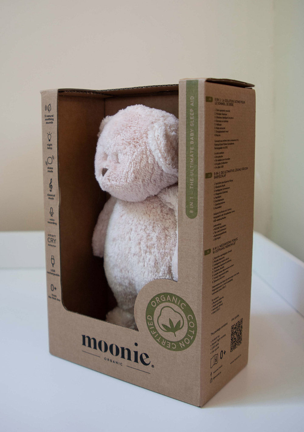 Moonie Bär 2.0 Verpackung