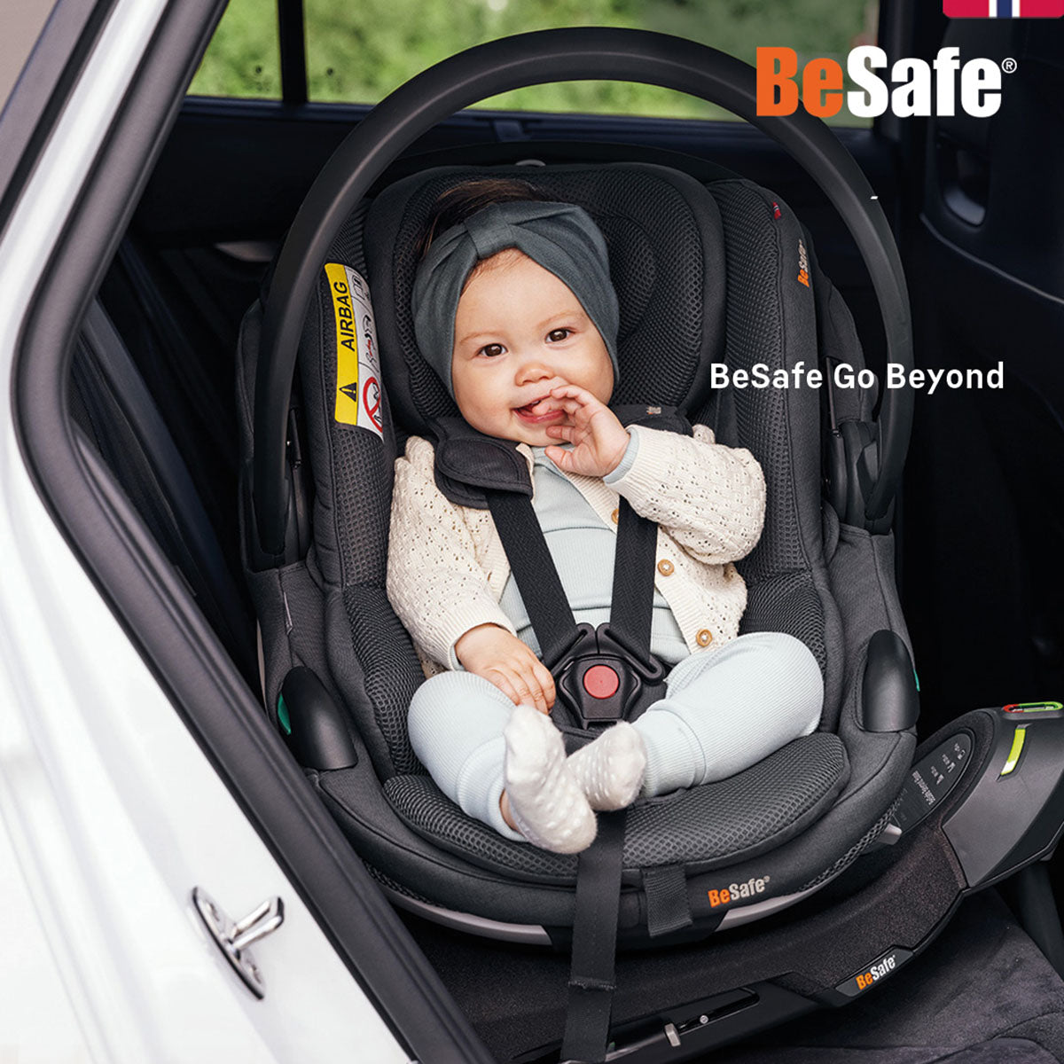 BeSafe Beyond System - im Bild: BeSafe Go Beyond Babyschale