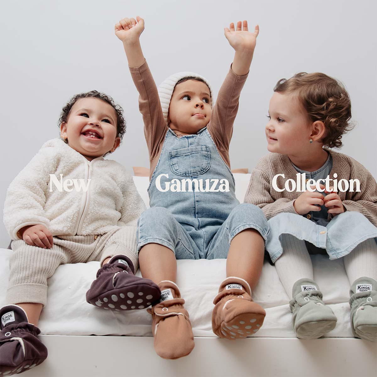 Kings&Rebels Autumn Drop Gamuza Booties - in 3 neuen Farben
