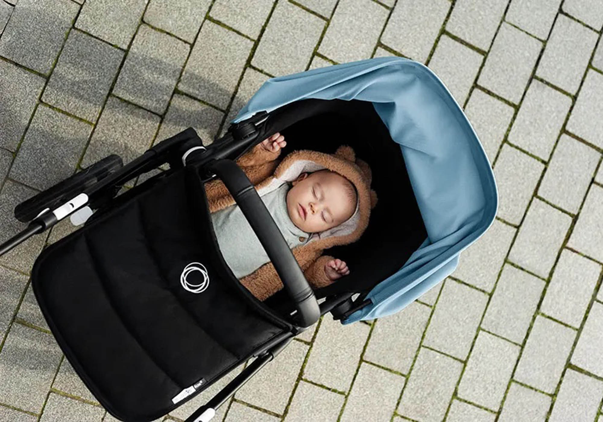 Kinderwagen mit maximalem Wannenmaß