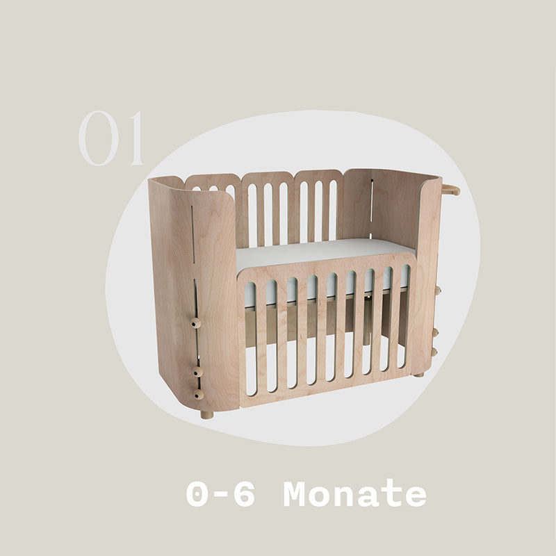 Nani Berlin - Beistellbett - 0-6 Monate