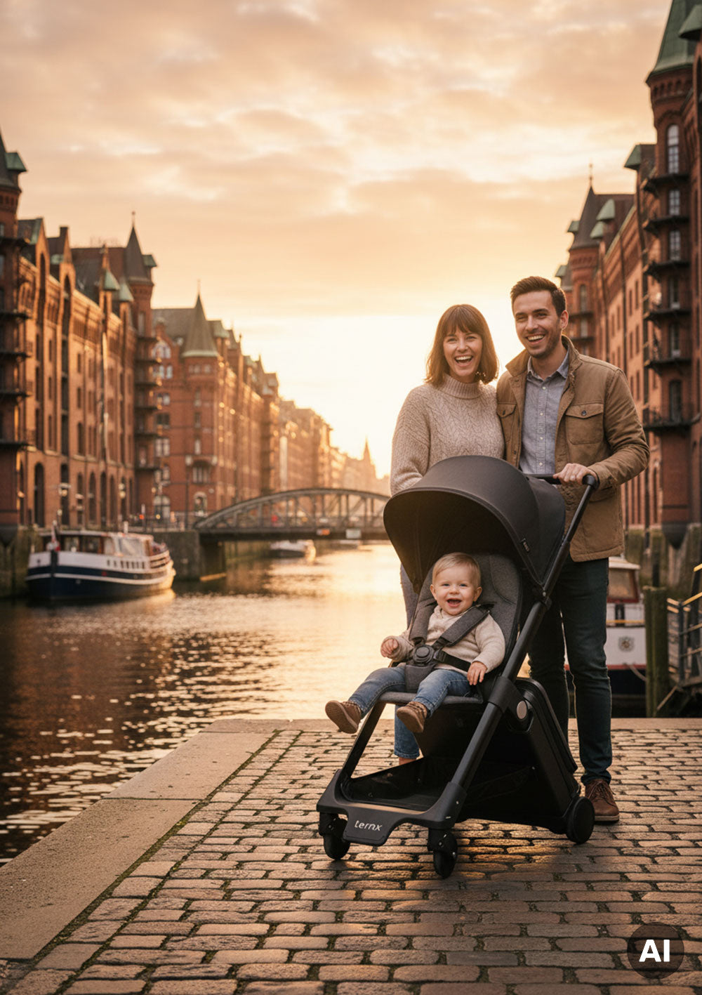 TernX Kinderwagen - Bild ist KI-generiert