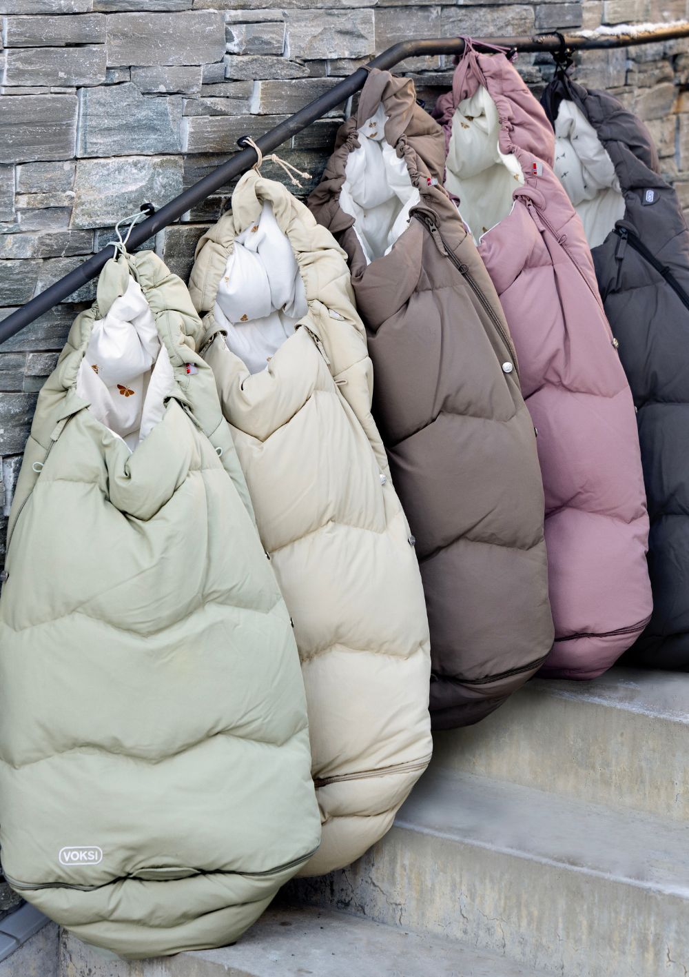 Voksi Fußsack 'Explorer' Walnut