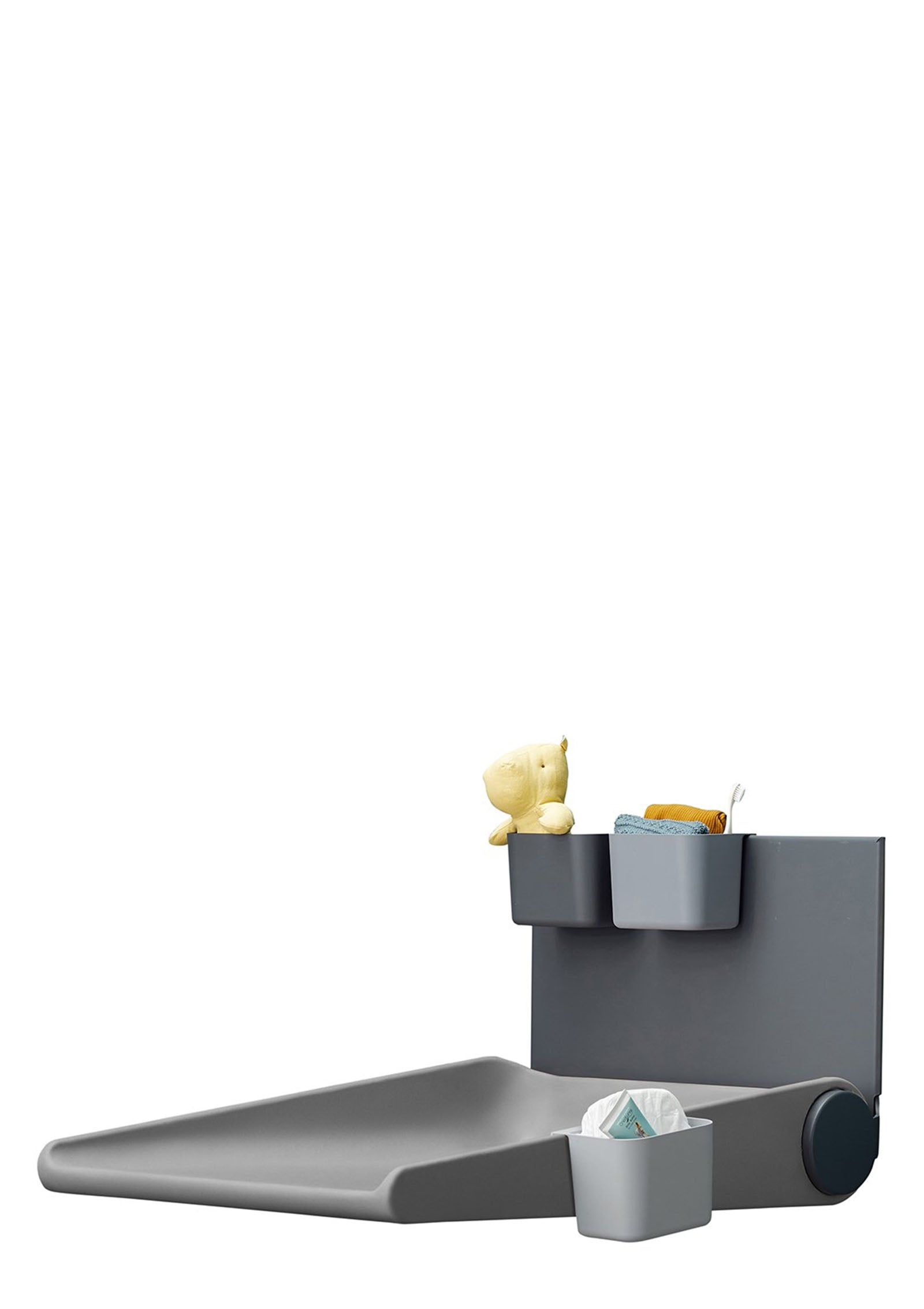 Wally™ Wandwickeltisch Dusty Grey