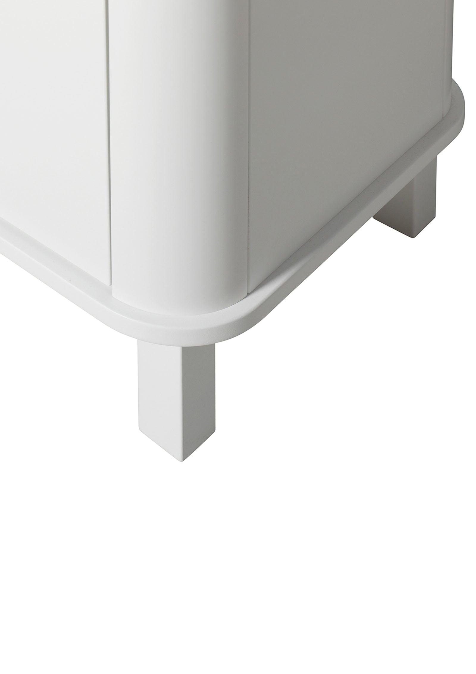 'Wood' Multi-Schrank 3-türig weiss