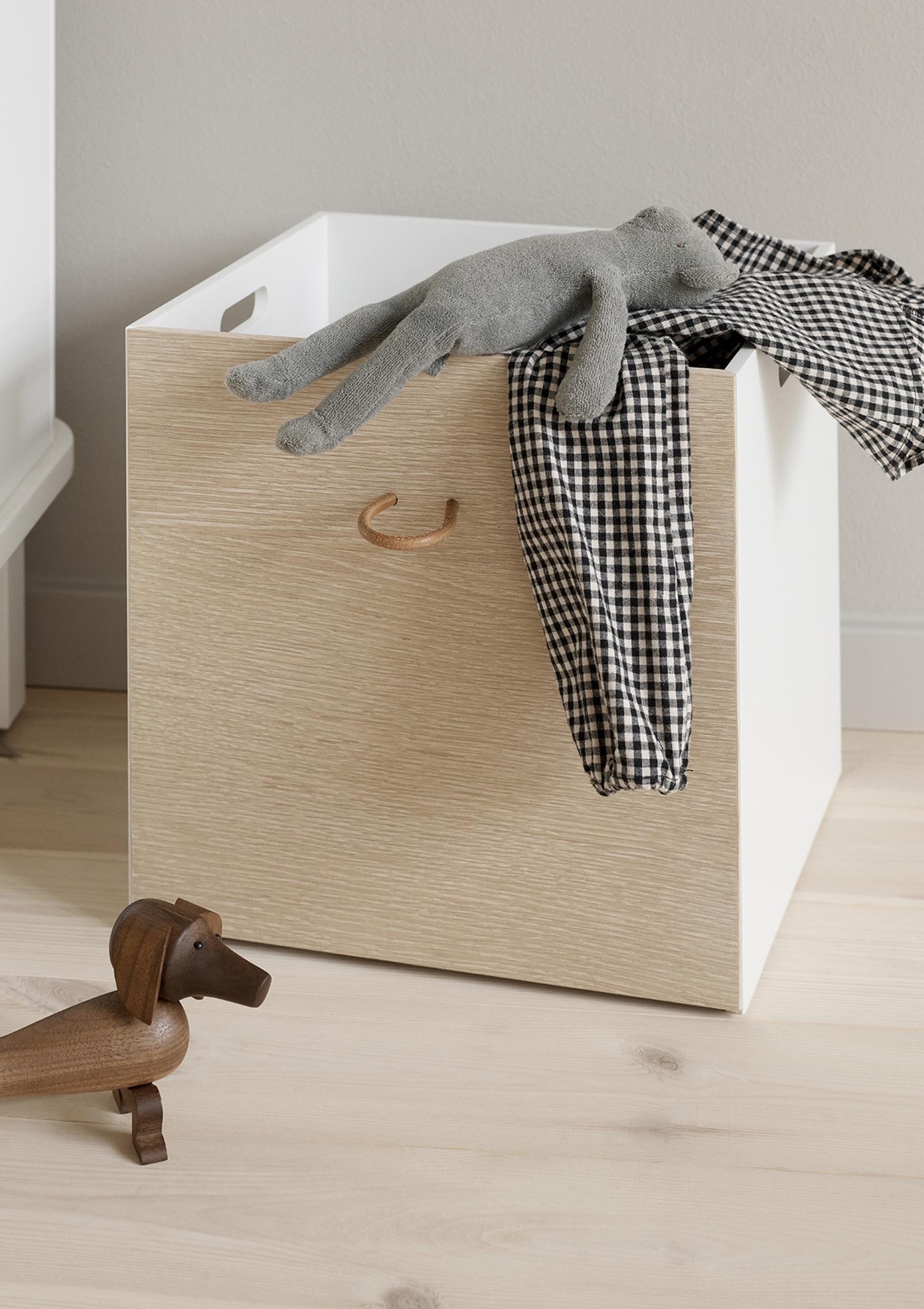 Oliver Furniture Wood Kisten weiß/eiche