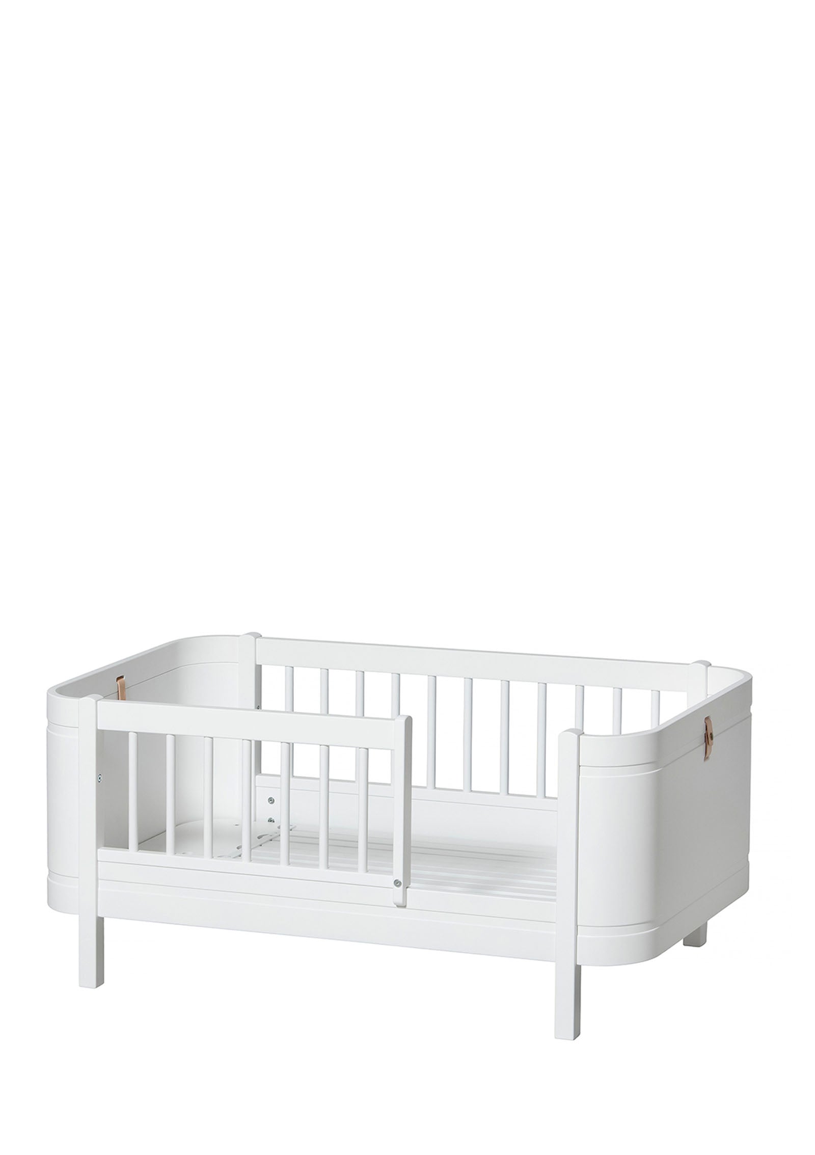 Babybett 'Wood Mini+ basic' Weiss