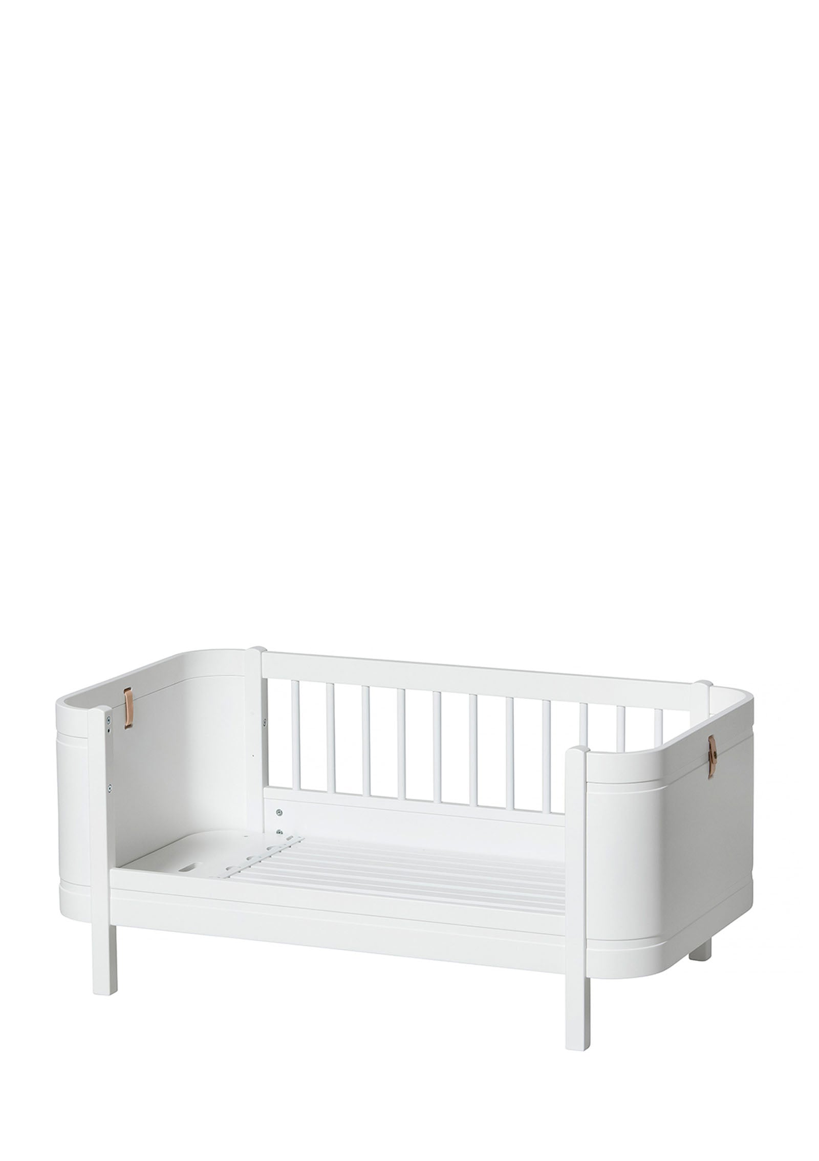 Babybett 'Wood Mini+ basic' Weiss