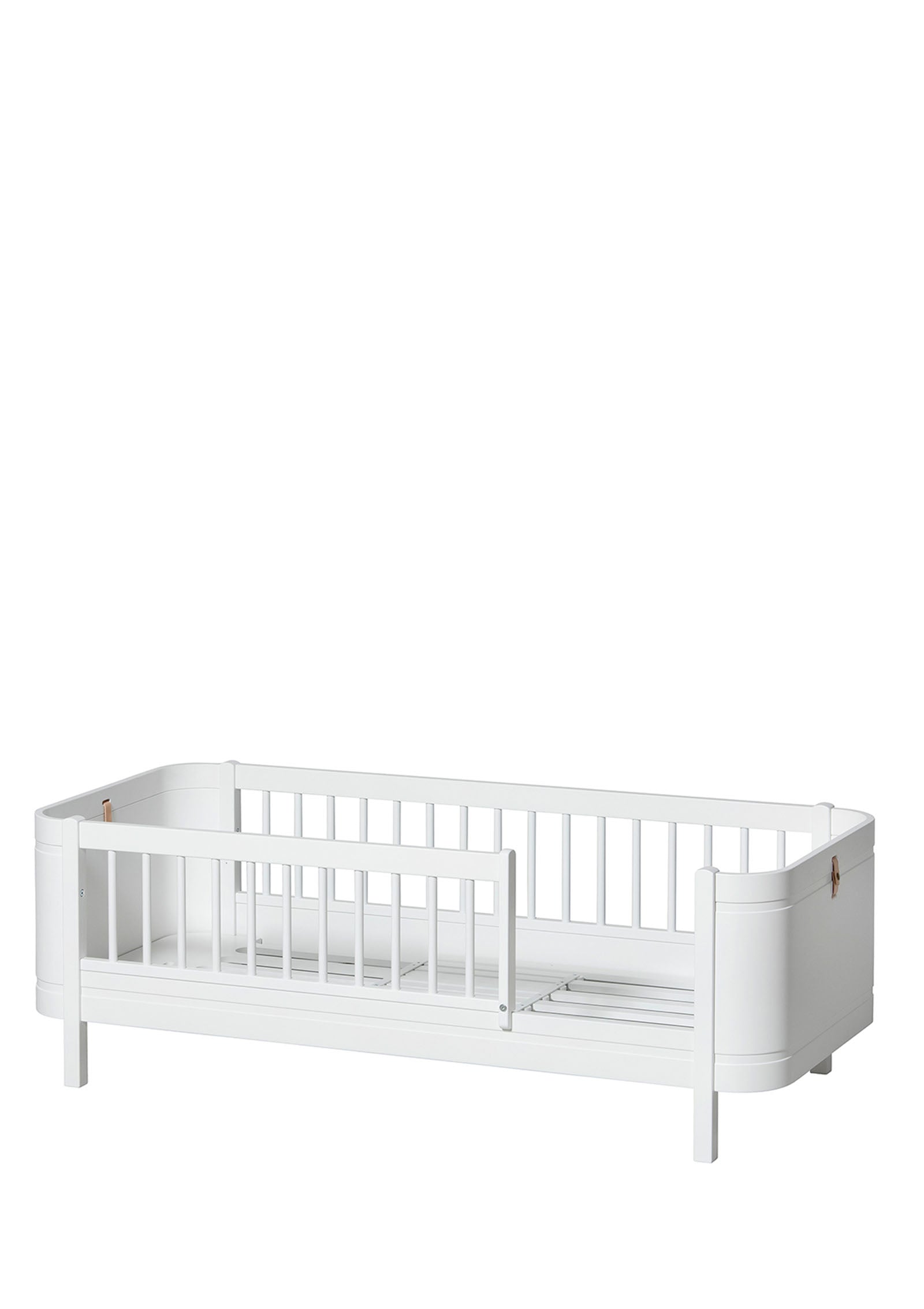 Babybett 'Wood Mini+ basic' Weiss