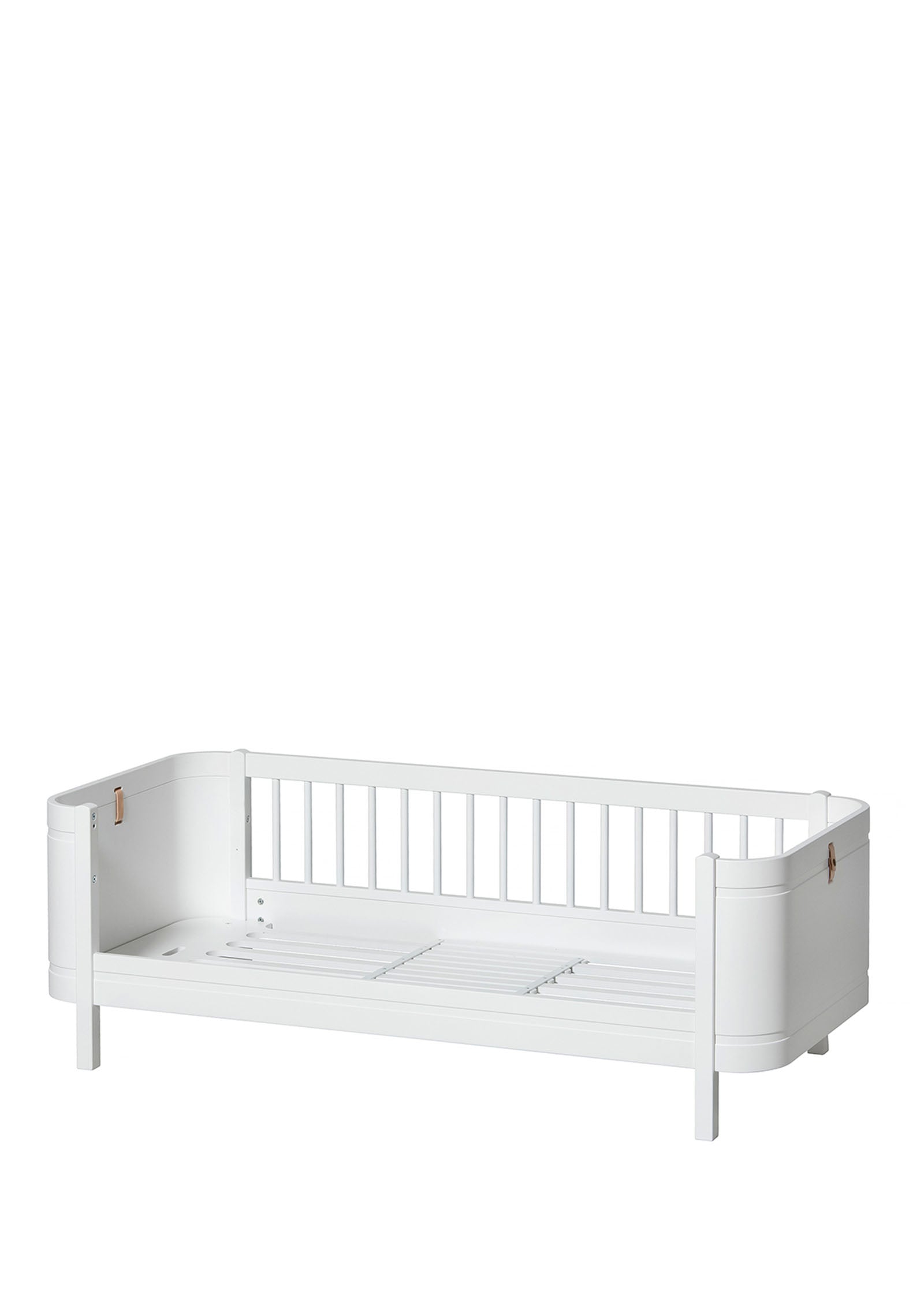 Babybett 'Wood Mini+ basic' Weiss