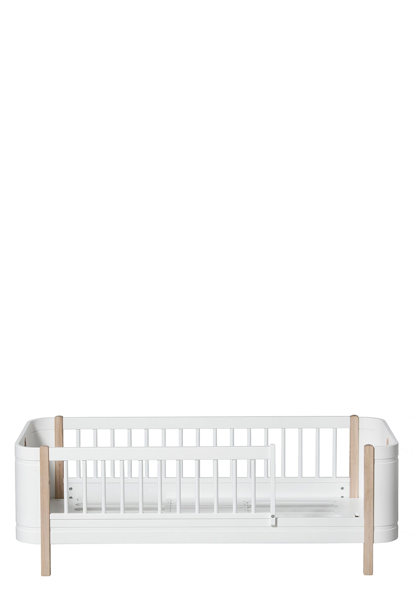 Oliver Furniture Wood Mini+ Juniorbett weiß/eiche