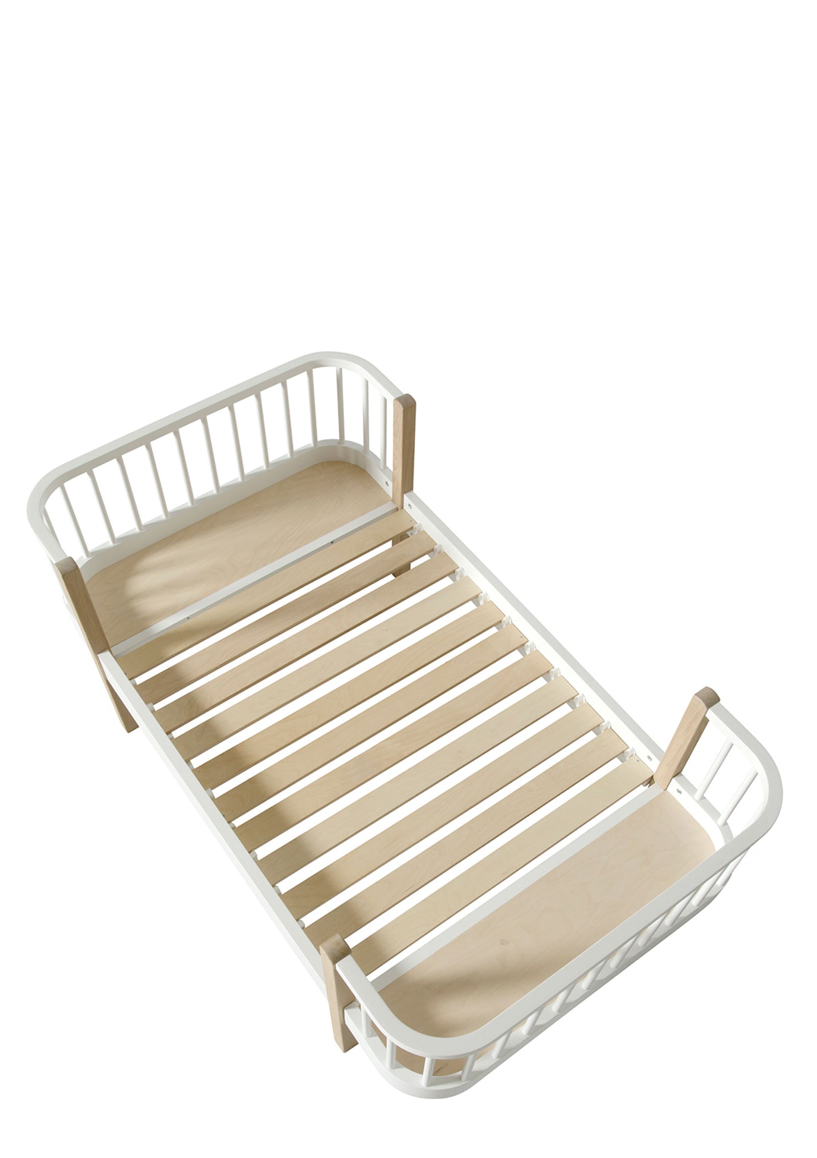 'Wood' Juniorbett weiß / Eiche