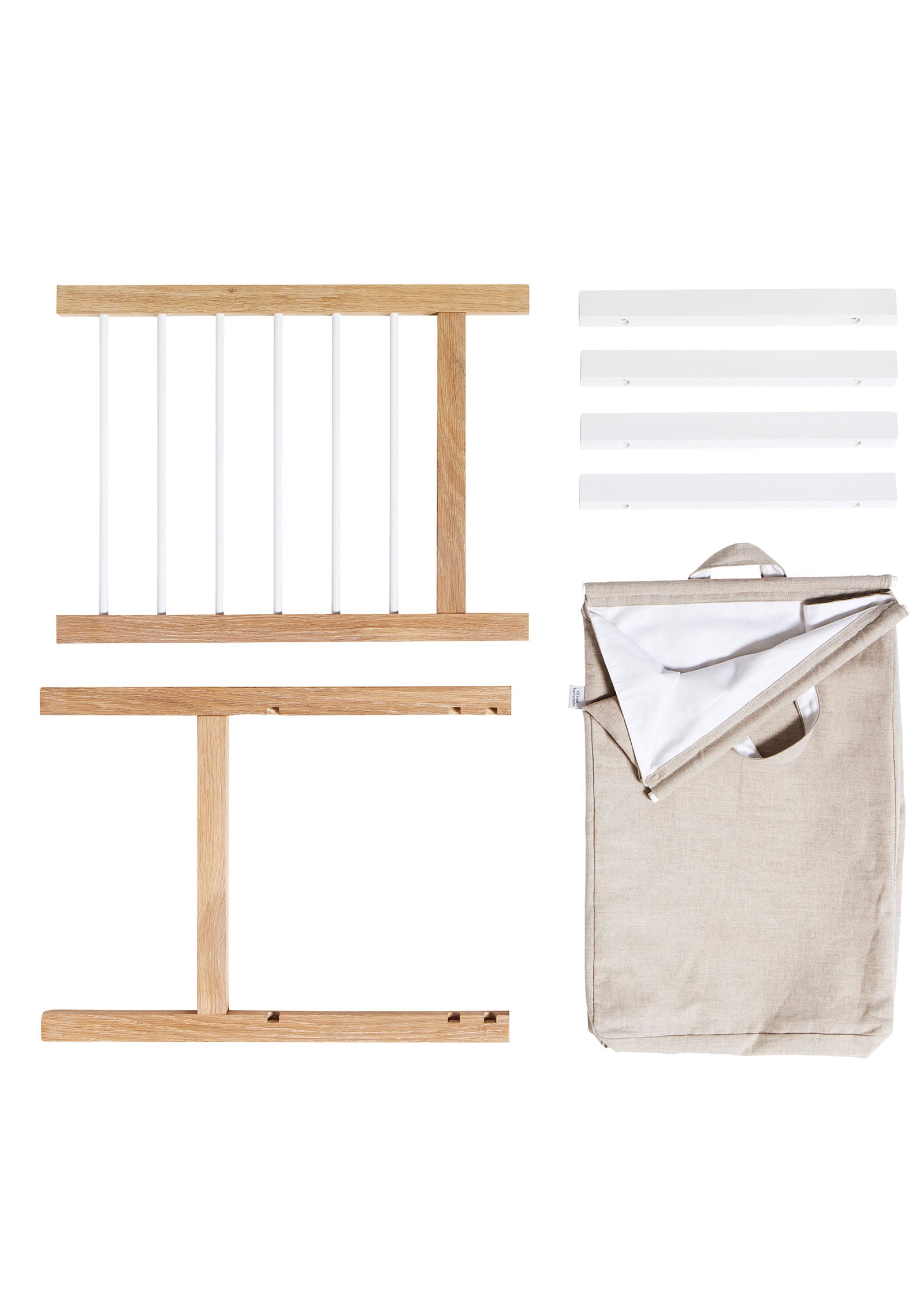 Auszüge & Wäschesack für 'Seaside" Kommode 6 Schubladen