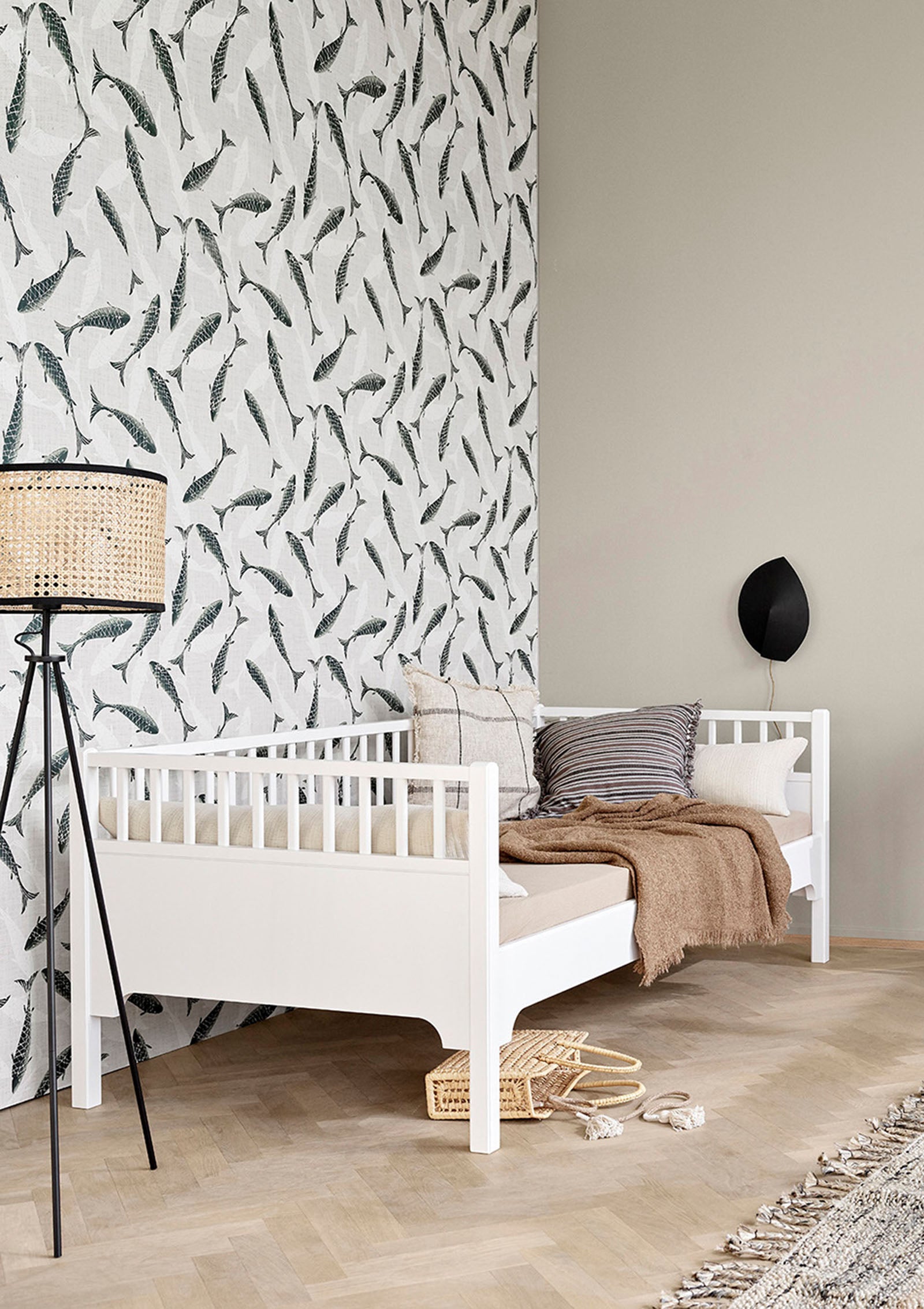 'Seaside' Bettsofa weiß