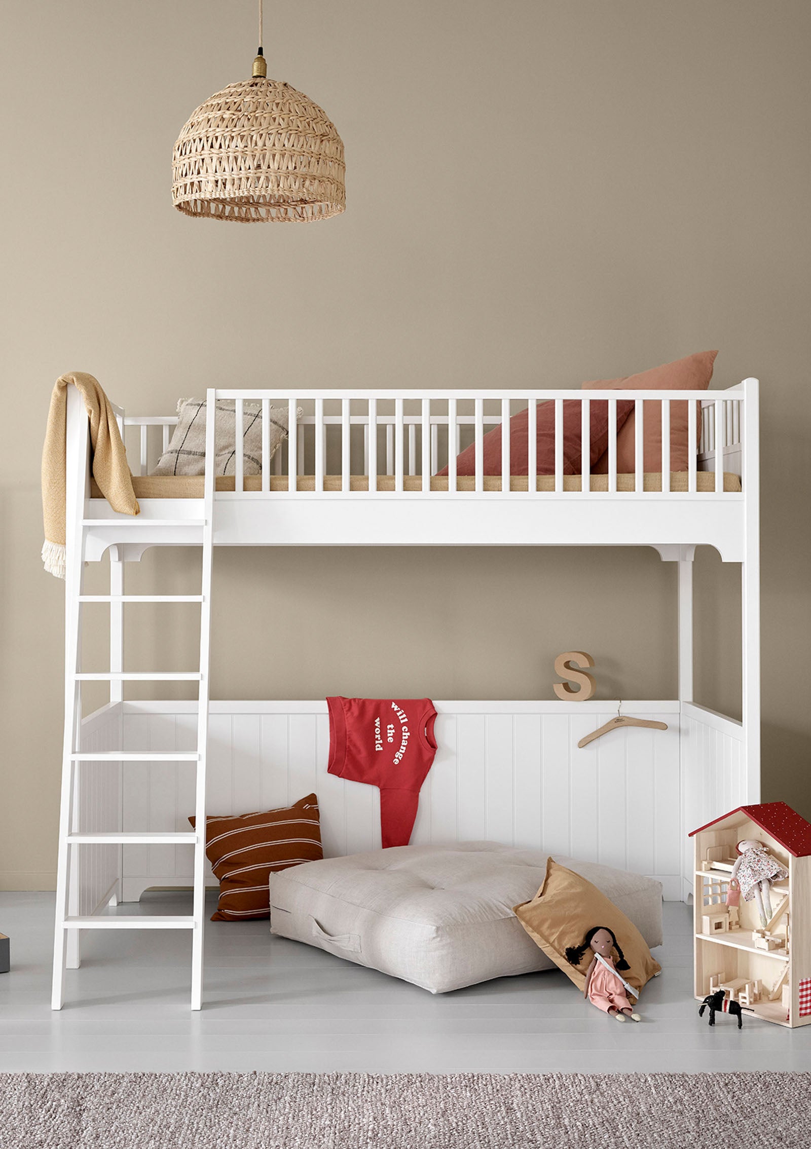 'Seaside' Hochbett weiß