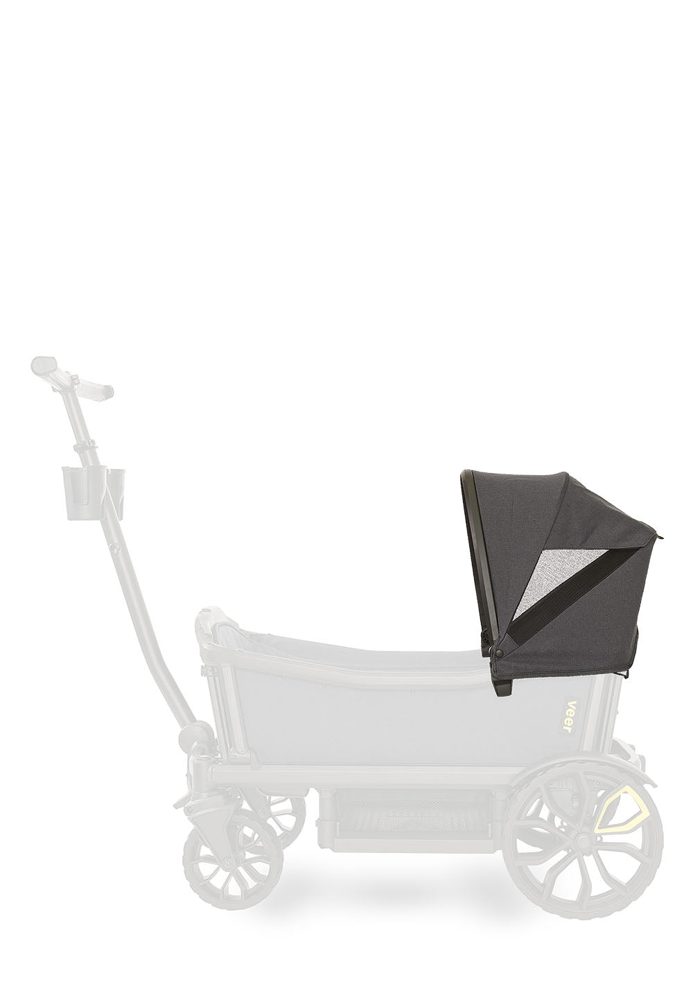 VEER Sonnendach dunkelgrau / schwarz