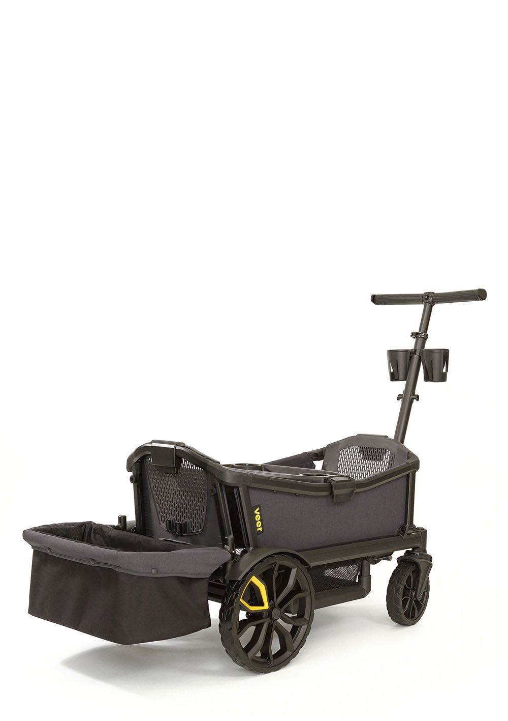 Veer Hecktasche dunkelgrau / schwarz