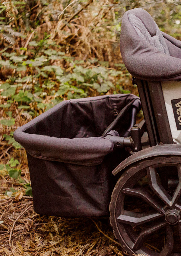 Veer Hecktasche dunkelgrau / schwarz