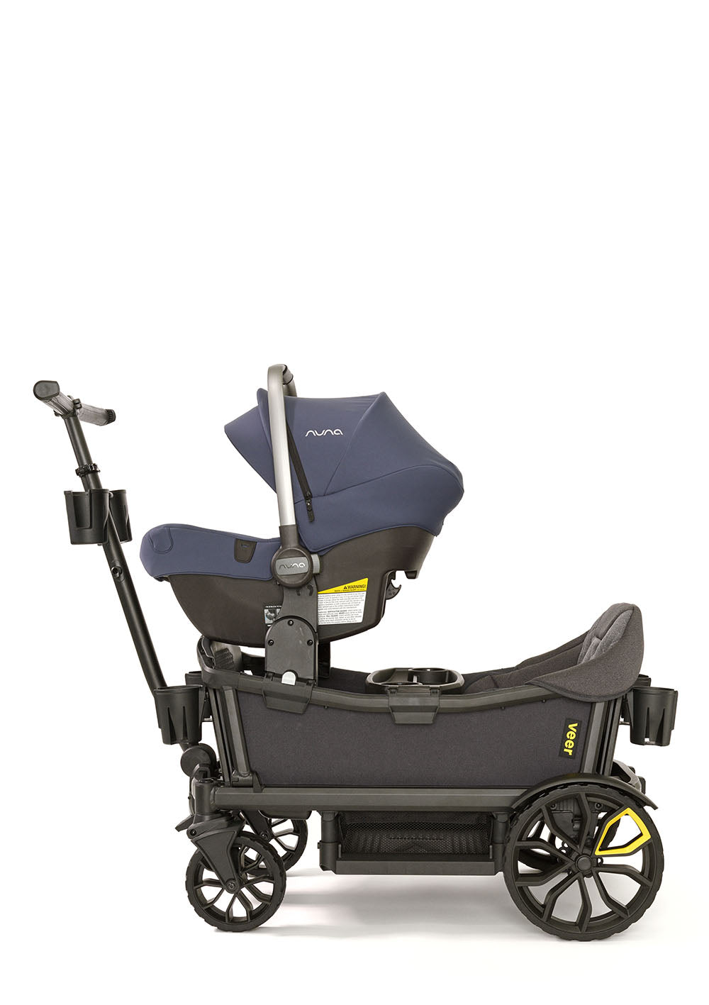 VEER Autositz Adapter (Cybex/Maxi-Cosi/Nuna) schwarz