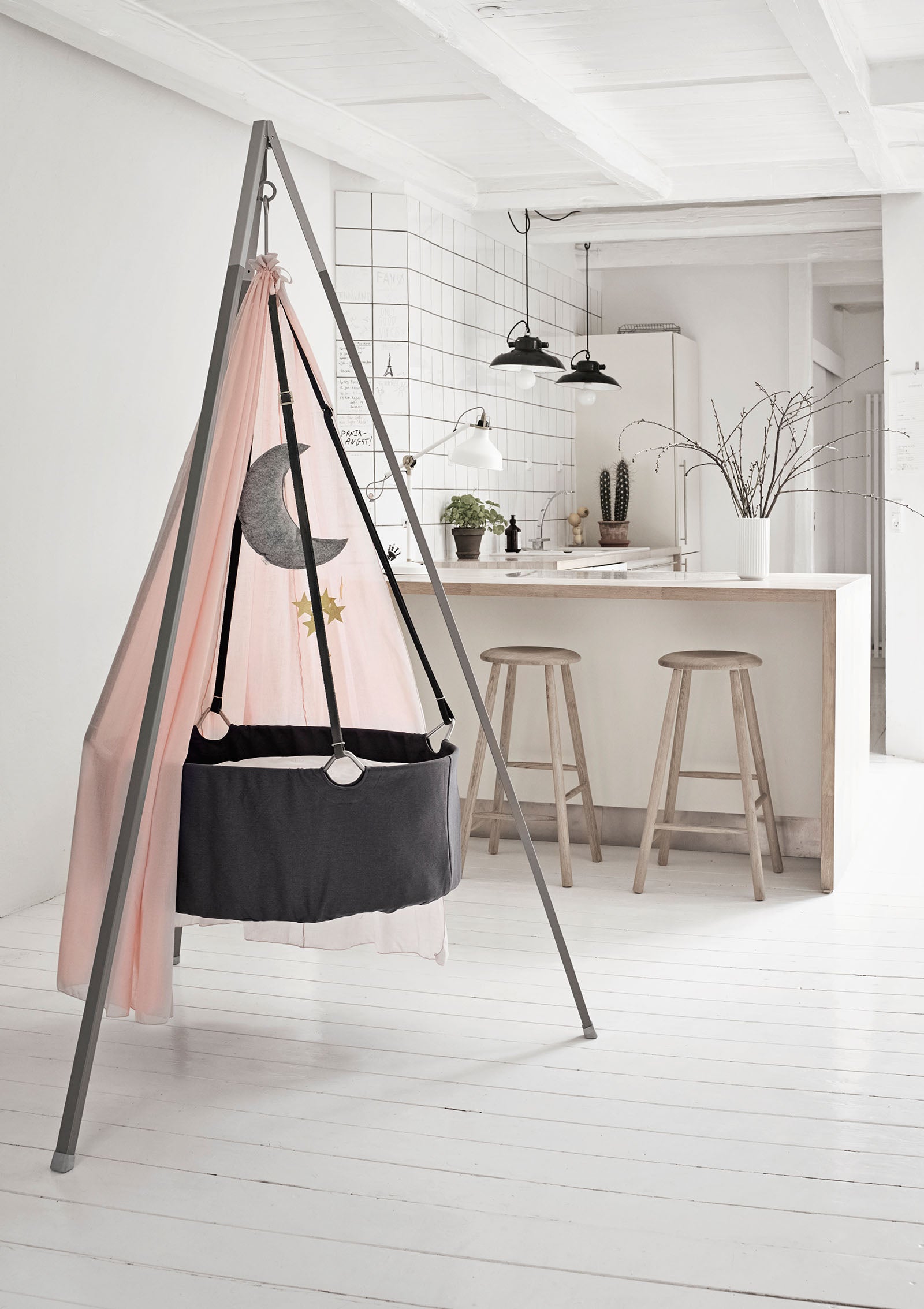 Himmel Classic Wiege Dusty rose