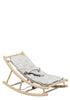 Baby- & Kleinkind-Wippe 'Wood' Eiche/grau