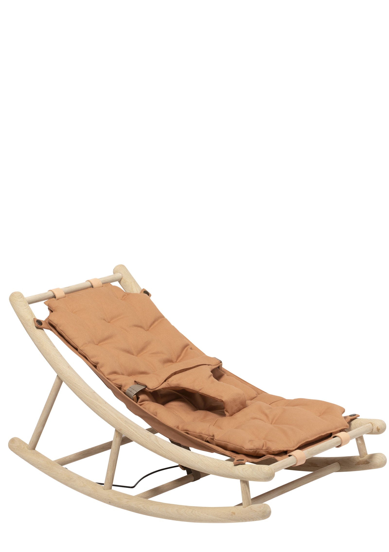 'Wood' Baby- & Kleinkind-Wippe Eiche/karamell