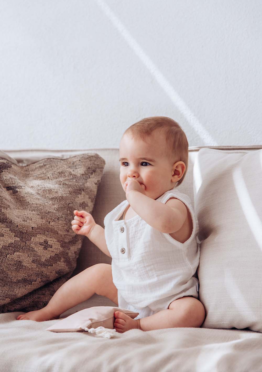 Musselin Body soft white