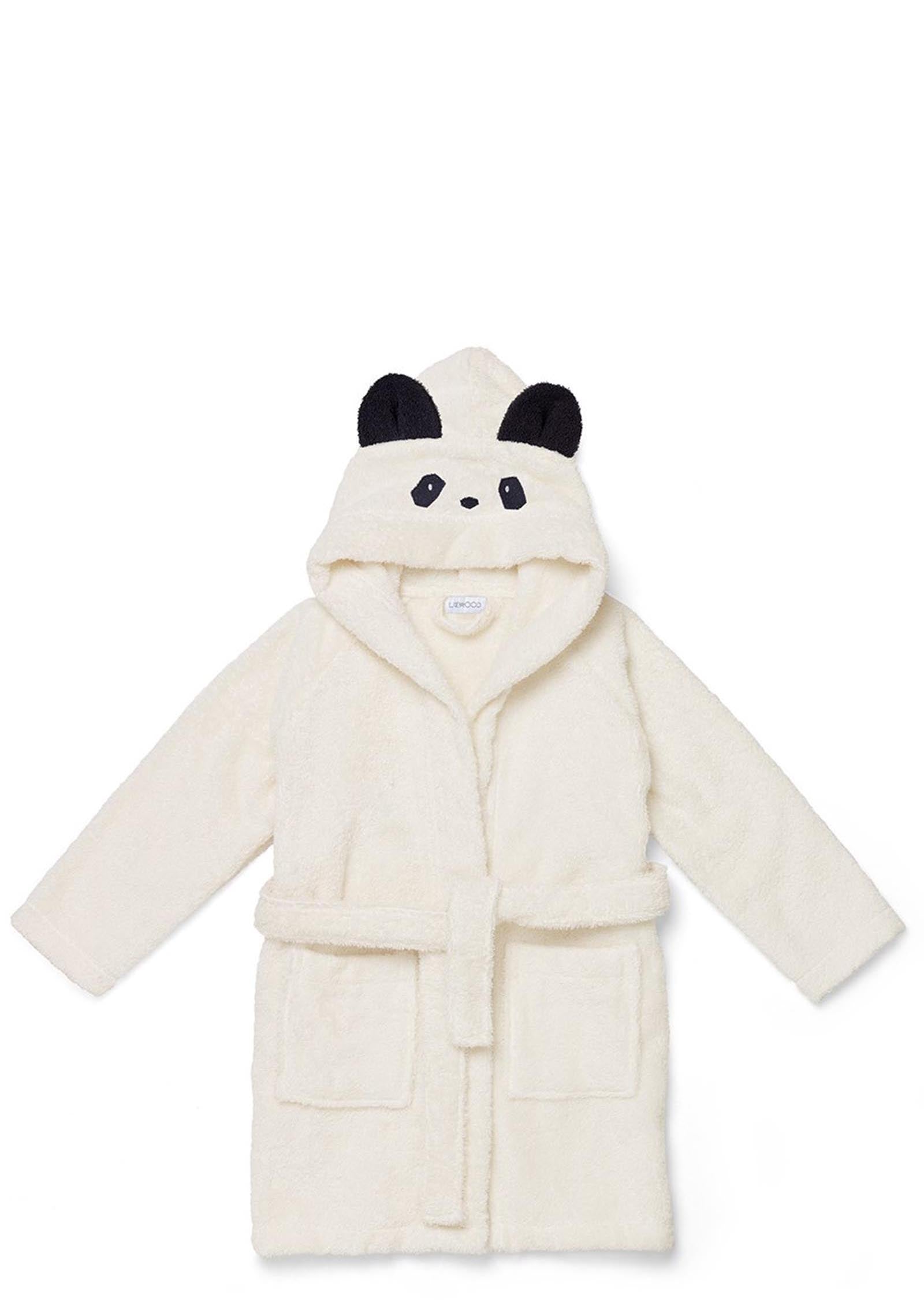 Liewood Bademantel 'Lily' Panda creme de la creme