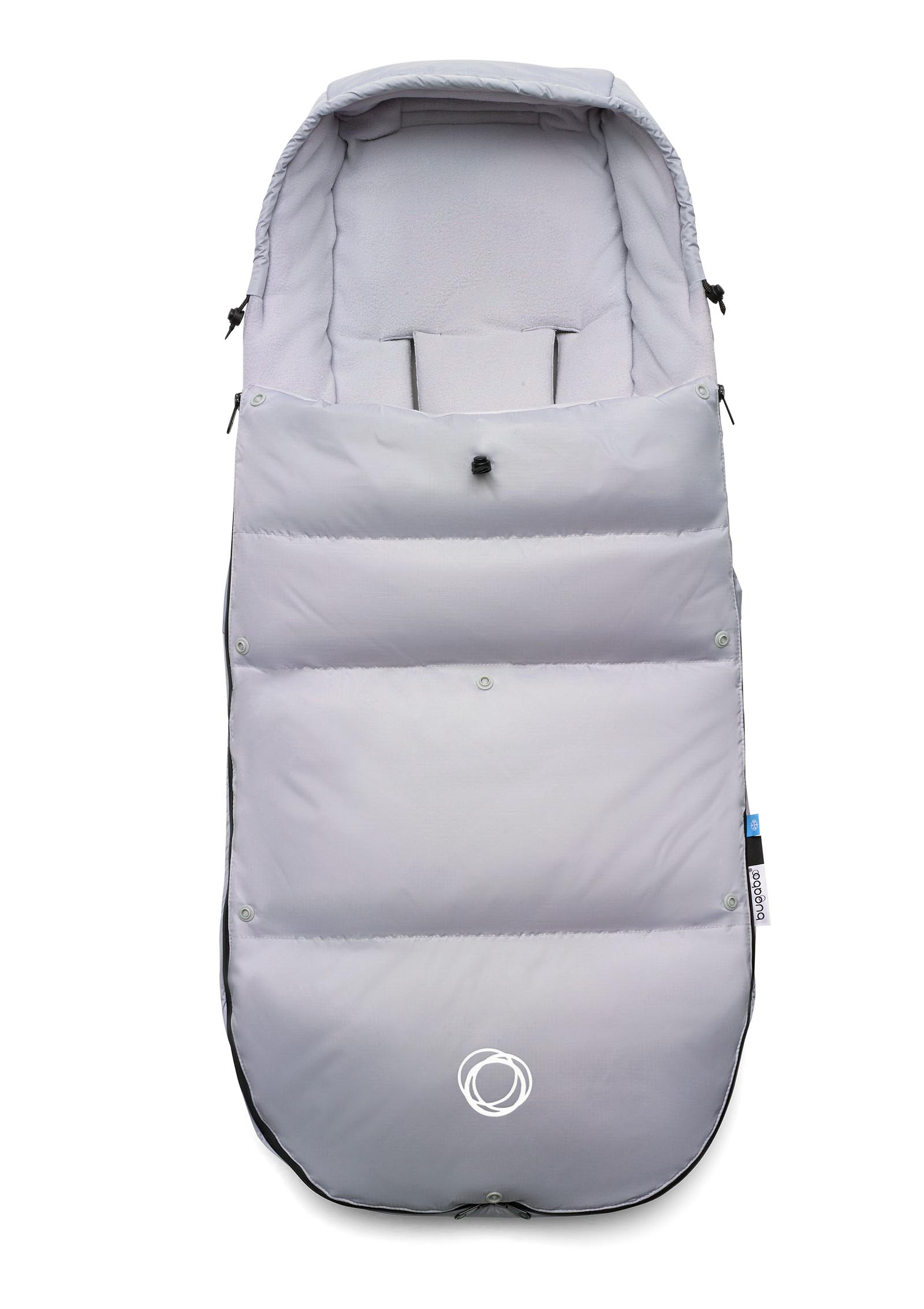 Performance Winter-Fußsack Nebelgrau